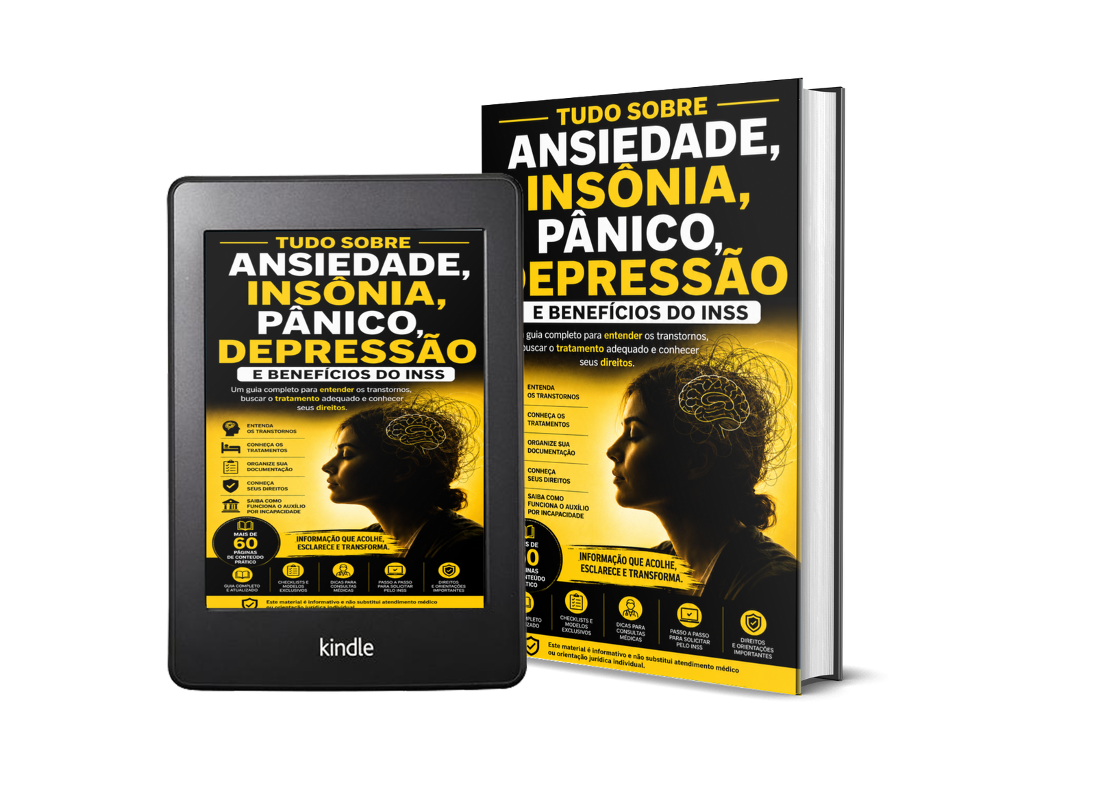 Tudo Sobre Ansiedade, Insônia, Síndrome do Pânico, Depressão e Benefícios do INSS